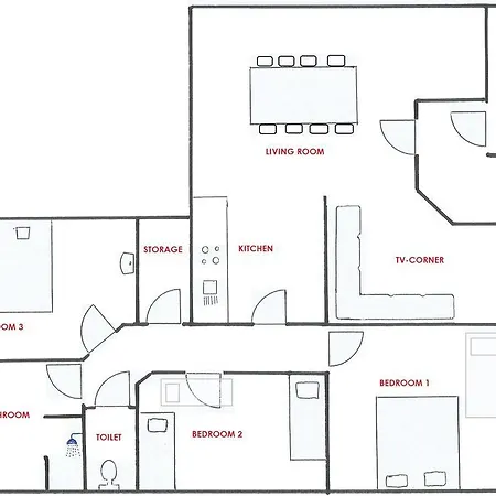 度假居 Vakantiewoning Klavertje *